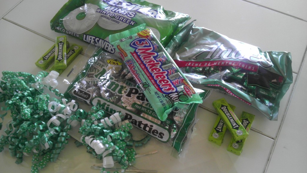 Assort "mint" candies