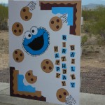 1. Giant Cookie Monster b-day card