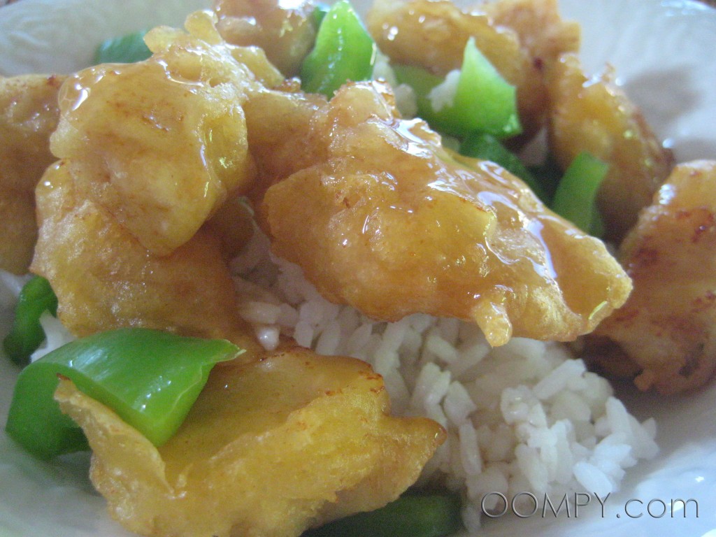 Sweet and Sour chicken 