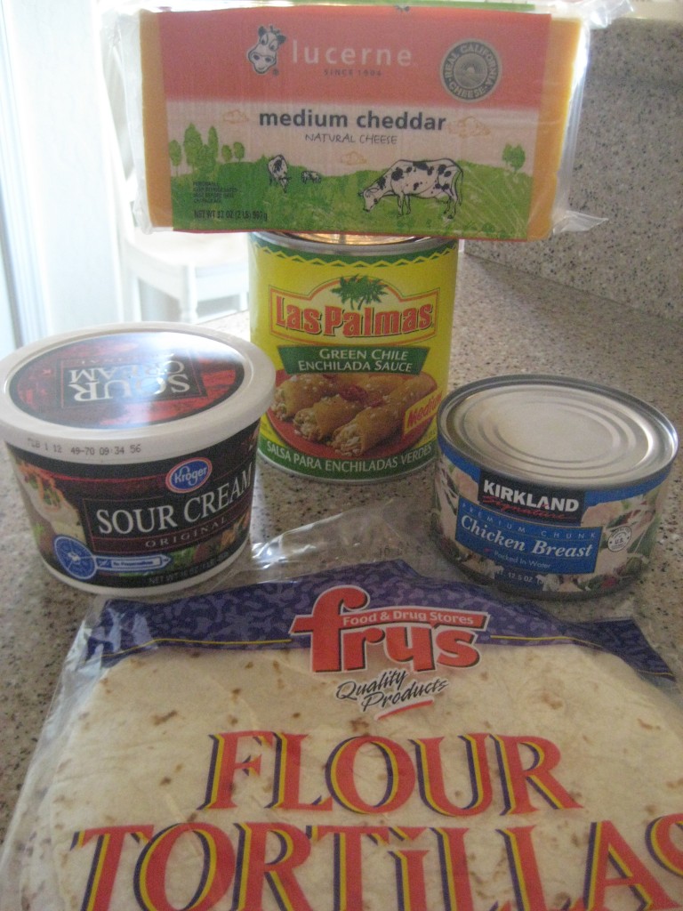 Ingredients Sour Cream Enchilladas