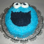 2. Cookie Monster Cake